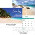 Beaches Stapled Wall Calendar