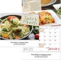Taste Of The Month Spiral Wall Calendar
