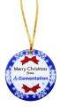 Shatterproof Holiday Ornaments Double Sided Imprint - 8.1 to 9 Sq. In.