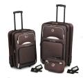 Mocha Brown Luggage Set